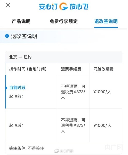1036元的机票退款只退53块9 携程用代金券抵扣退票款还设有效期