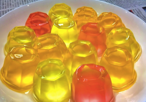 果冻晒成了果冻干！