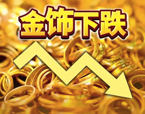 金饰一周跌超50元 金饰跌破1390元