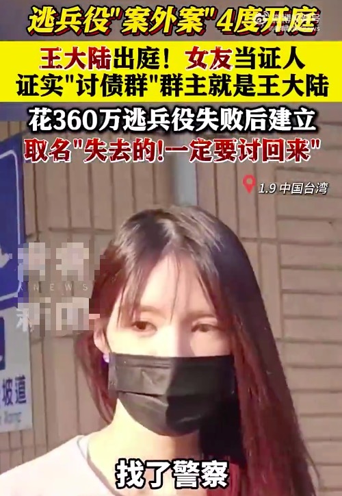 王大陆和女友出庭双双不认罪