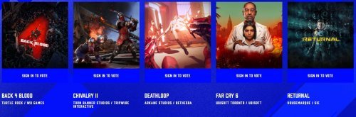 TGA 2021年度游戏颁奖典礼获奖名单汇总