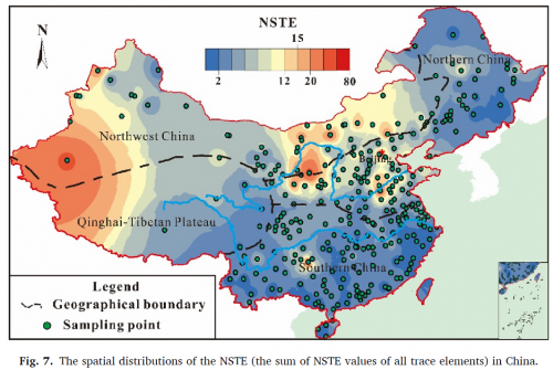 中国城市公共饮用水中微量元素含量与人体健康关系研究