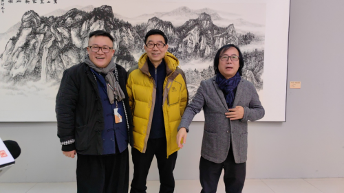 中国国家画院开展当代八大名家焦墨山水——专访荣宝斋画院院长唐辉：我的画没根据(图2)