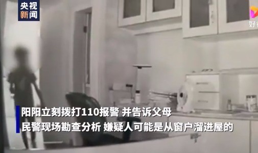 比电影都精彩！9岁男孩记下嫌疑人特征帮民警破案