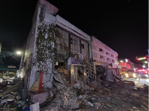 韩国一建筑发生爆炸 致3人受伤