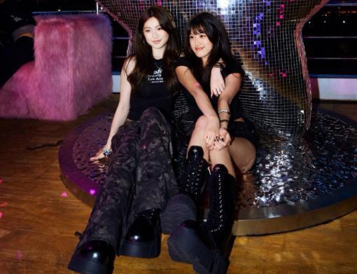 梧桐妹和钟丽缇女儿同框 星二代青春碰撞