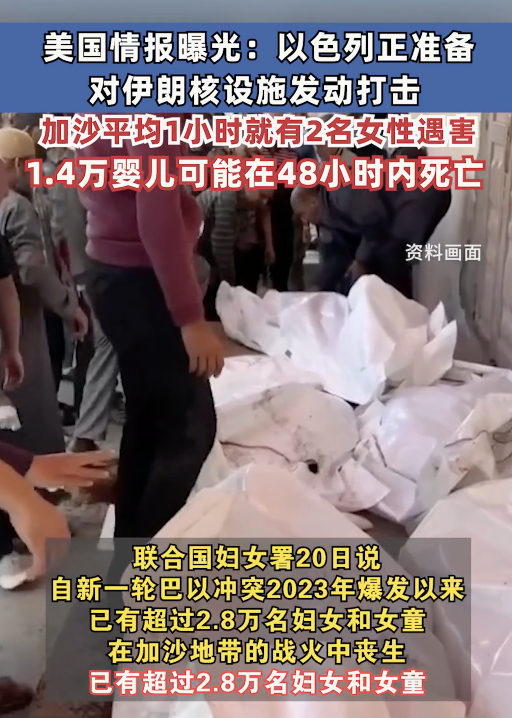 加沙平均1小时就有2名女性遇害
