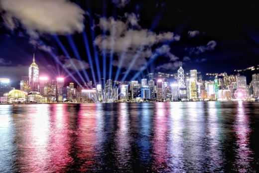 香港祖国復帰25周年祝賀ムードが高まる