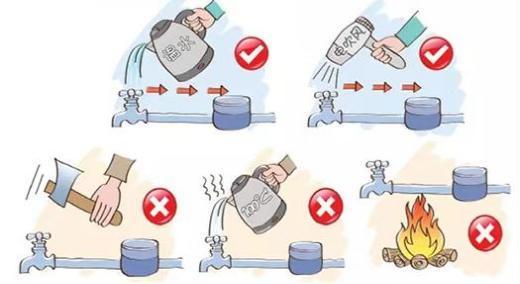 东北家里忘关水龙头变“冰山” 疏忽酿成微型“冰灾”