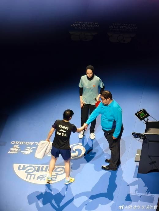 孙颖莎高达首局爆分