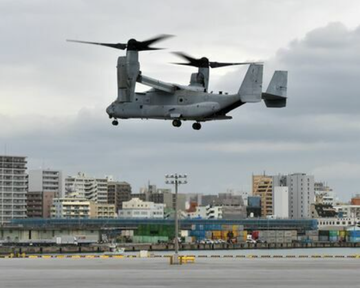 日本一村长向冲绳防卫局抗议：美军飞机昼夜扰民