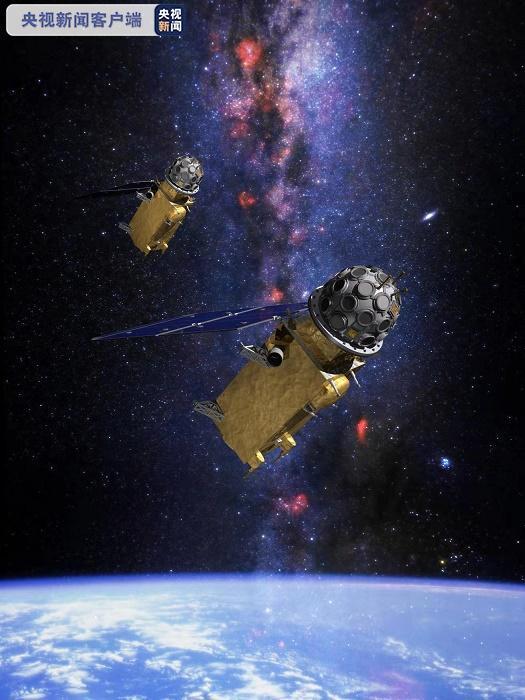 今早发射的两颗卫星怎么监测引力波？看完这个动画就全懂了！