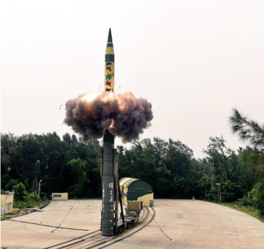 改变游戏规则？印度首次试射多弹头“烈火-5”导弹