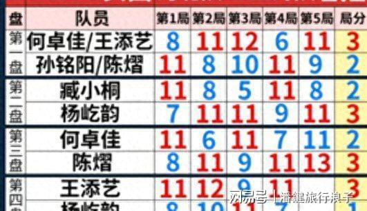 何卓佳赛点被罚分