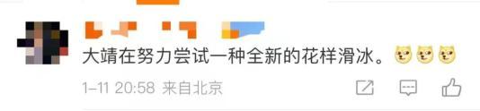 实拍武大靖北京什刹海冰场与大爷竞速：身穿军大衣 头戴熊猫帽  网友笑评以为是个大爷 
