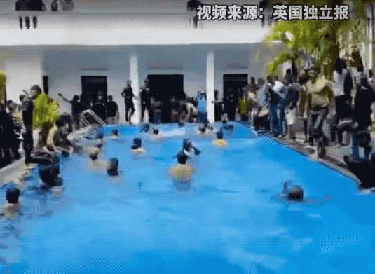 示威者连闯总统官邸！中国驻斯里兰卡大使馆提醒