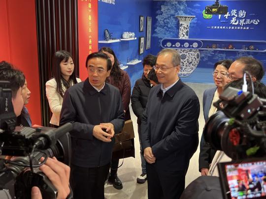 江西省残疾东说念主故宫文创长入张开幕