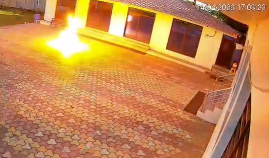 印度一男子举铁管赶猴碰高压线身亡 电力安全引关注