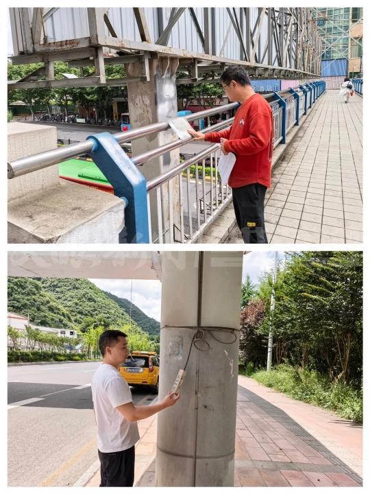 贵阳246座人行天桥大排查 设施隐患全面整治