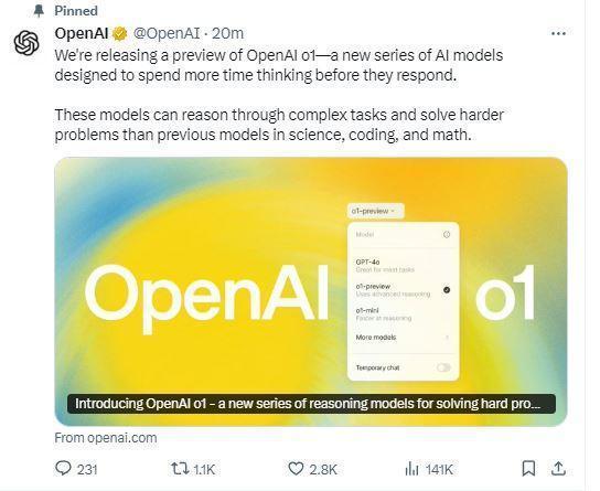 OpenAI新模型草莓将接近博士水平 认知跃升，挑战复杂推理