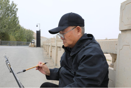 以笔墨行走山河 以丹青铸就史诗——“走遍中国”写生创作行动甘肃段圆满收官