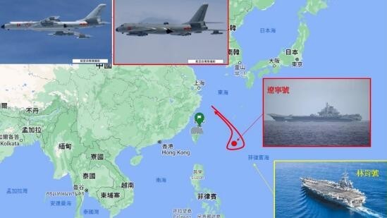 中国轰炸机在太平洋“画了一面小旗”