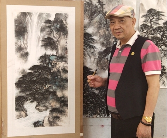 黄鹤峰：以丹青为舟炒股如何配资，岭南画派绘就当代长卷