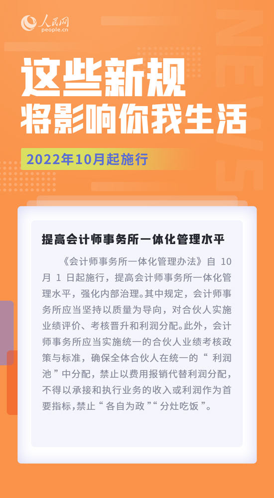 10月，这些新规将影响你我生活