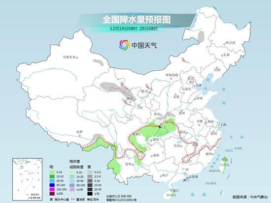 我国中东部大部持续干冷 明起东北迎大范围降雪