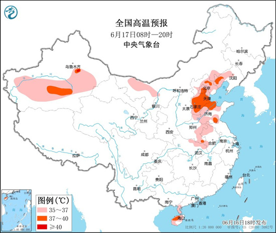 北方高温再起，南方6省区部分地区有大暴雨