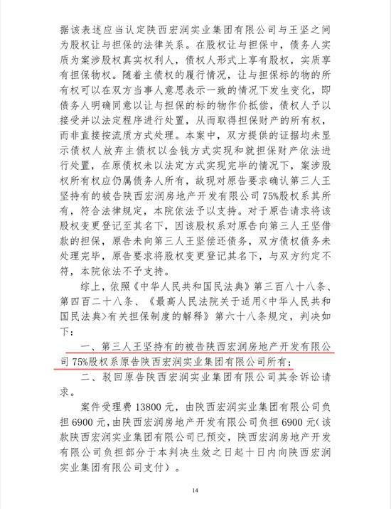 持續(xù)12年的股權(quán)爭奪戰(zhàn)即將落幕 75%股權(quán)歸屬終見分曉
