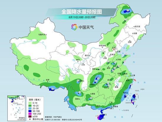 大范围降雨来了 2个台风可能影响我国 华南沿海需警惕风雨