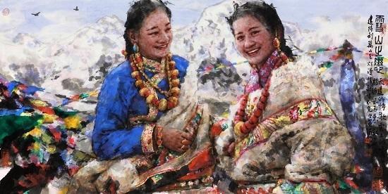 南海岩的藏族人物系列——每一个笑容每一个表情都直达内心
