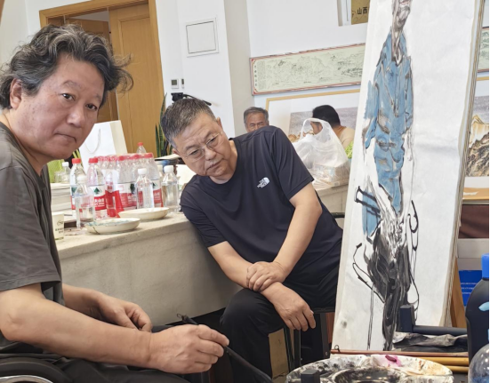 “走遍中国”河曲写生：以笔墨致敬平凡，于丹青彰显个性