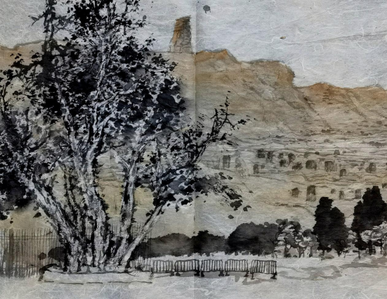 以笔墨行走山河 以丹青铸就史诗——“走遍中国”写生创作行动甘肃段圆满收官