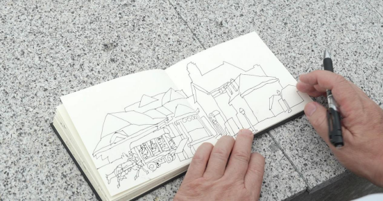 “走遍中国”:以画笔镌刻恩和小镇的独特诗韵