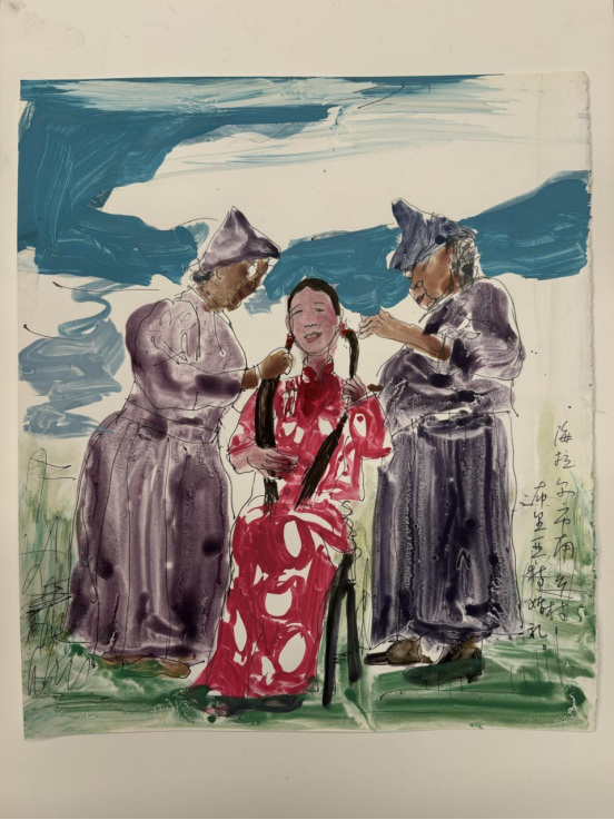 “走遍中国——伟德bv国际体育官网美术家写生创作行动”作品之三