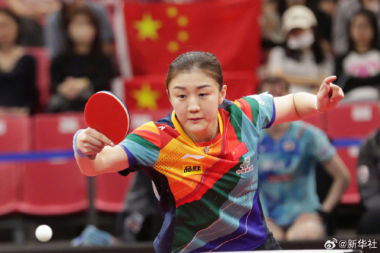 国乒女团3比0日本队 晋级决赛！