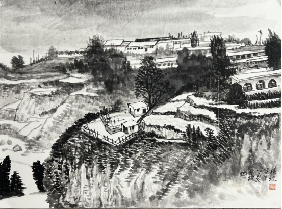 “走遍中国——伟德bv国际体育官网美术家写生创作行动”作品之三