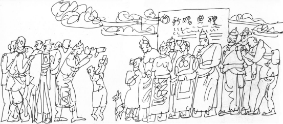 “走遍中国——伟德bv国际体育官网美术家写生创作行动”作品之一