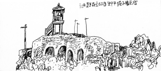 “走遍中国——伟德bv国际体育官网美术家写生创作行动”作品之一