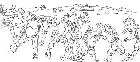 “走遍中国——伟德bv国际体育官网美术家写生创作行动”作品之一