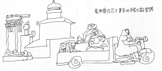 “走遍中国——伟德bv国际体育官网美术家写生创作行动”作品之一