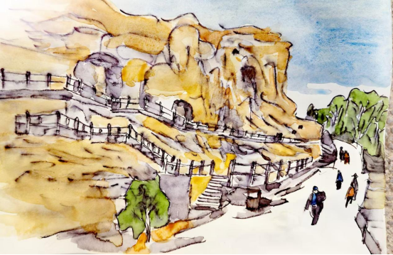 以笔墨行走山河 以丹青铸就史诗——“走遍中国”写生创作行动甘肃段圆满收官