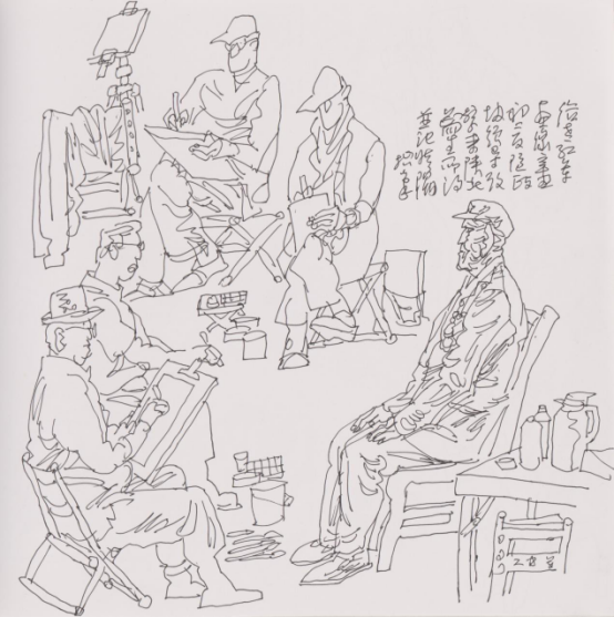 “走遍中国——伟德bv国际体育官网美术家写生创作行动”作品之一