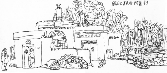 “走遍中国——伟德bv国际体育官网美术家写生创作行动”作品之一