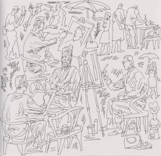 “走遍中国——伟德bv国际体育官网美术家写生创作行动”作品之一