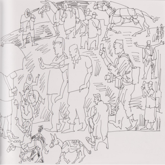 “走遍中国——伟德bv国际体育官网美术家写生创作行动”作品之一