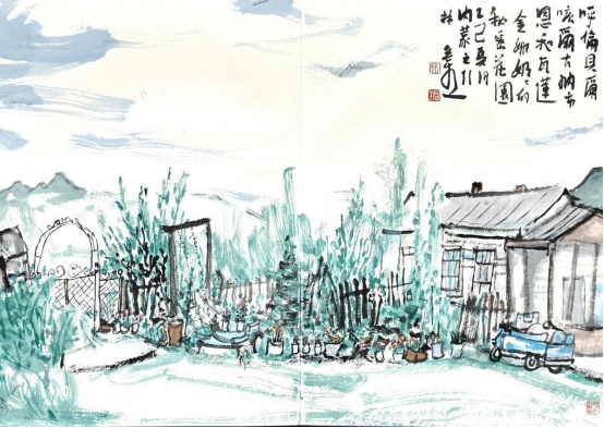 “走遍中国——伟德bv国际体育官网美术家写生创作行动”作品之三