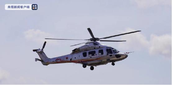 我国新型多用途直升机AC352完成民航局审定试飞